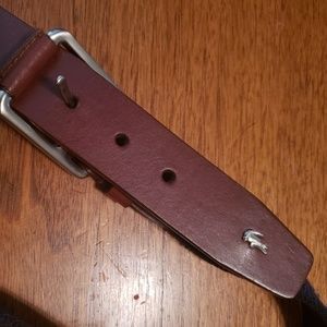Lacoste belt